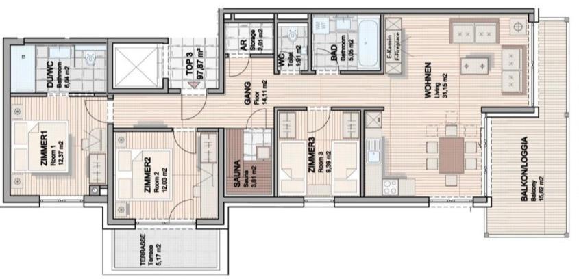 Apartman Fuerth Kaprun Buitenkant foto